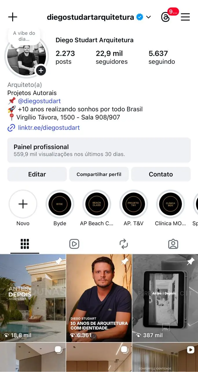 Feed Instagram
