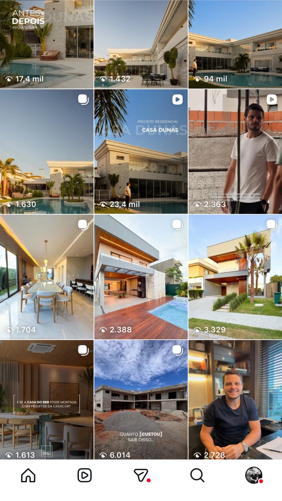 Grid Instagram